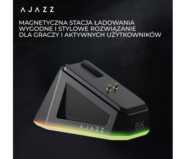 Ajazz AJ159PRO 3395-8K ze stacją dokującą czarna - 1536397 - zdjęcie 11